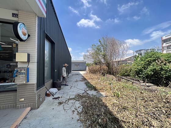 彰化割草埤頭 7-11超商旁雜草清除